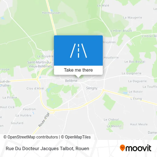Rue Du Docteur Jacques Talbot map