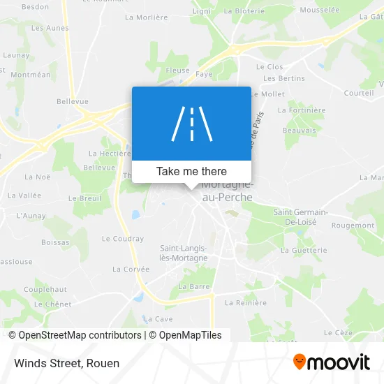 Rue Des Vents map