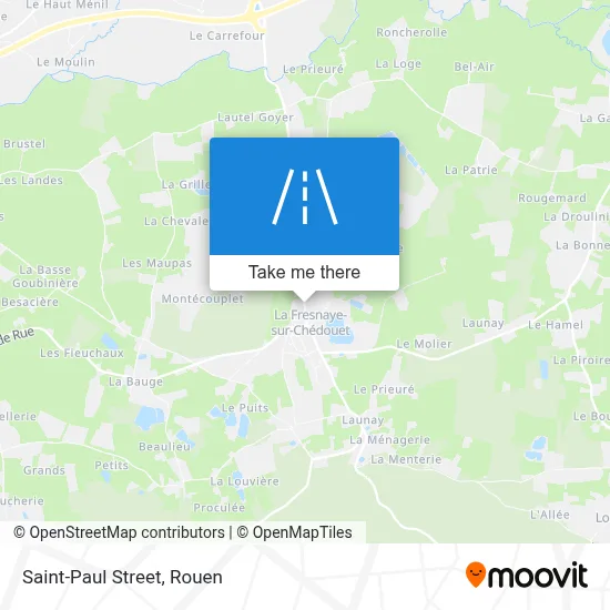 Rue De Saint-Paul map