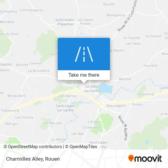 Allée Des Charmilles map