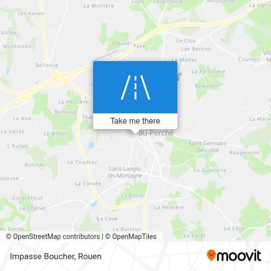 Mapa Impasse Boucher
