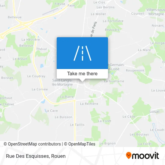 Rue Des Esquisses map