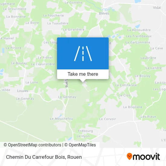 Chemin Du Carrefour Bois map