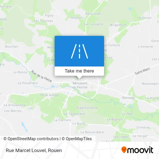 Rue Marcel Louvel map