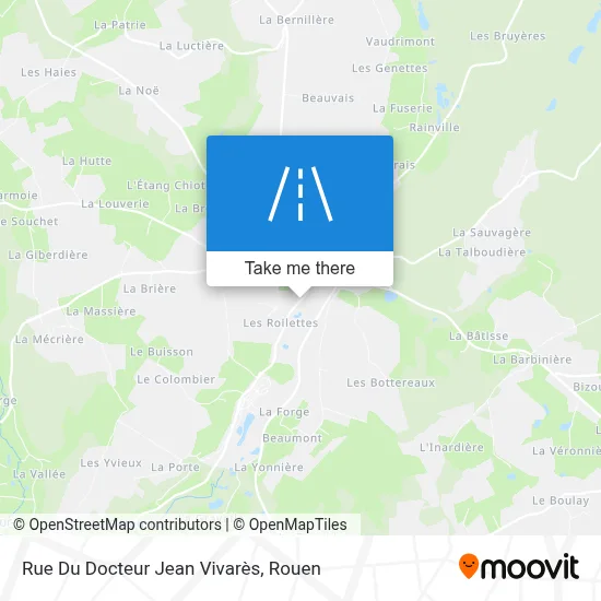 Rue Du Docteur Jean Vivarès map