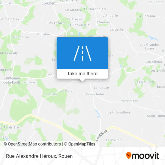 Rue Alexandre Héroux map