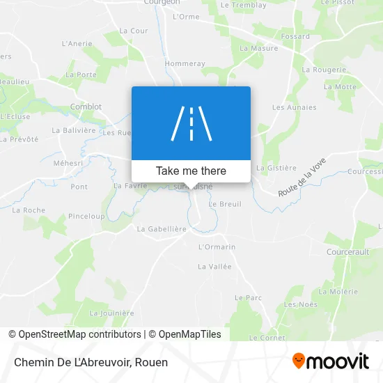 Chemin De L'Abreuvoir map