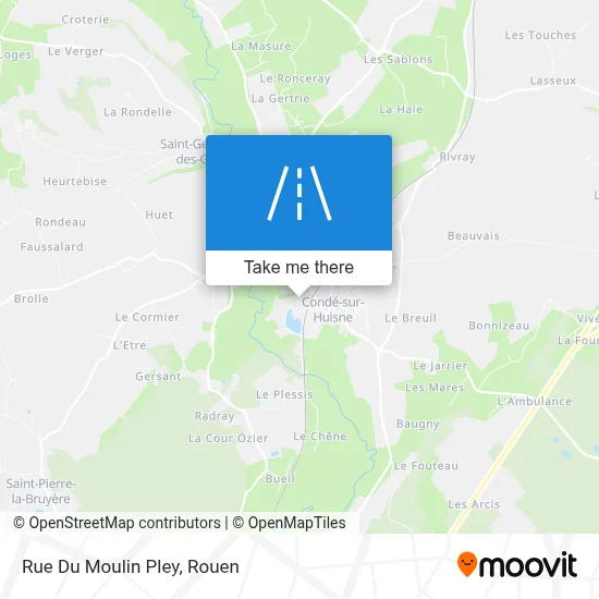 Rue Du Moulin Pley map