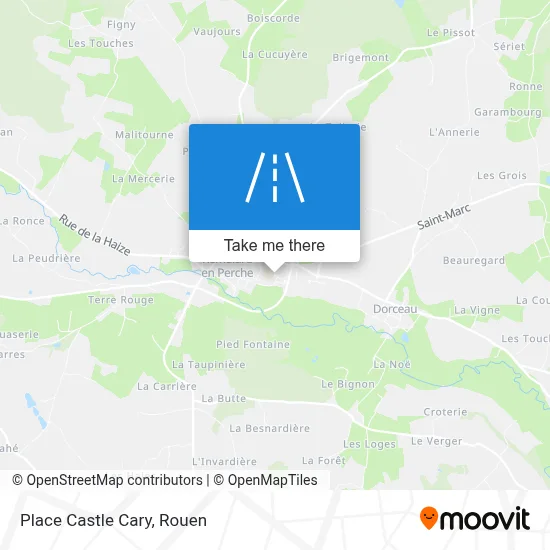 Place Castle Cary map
