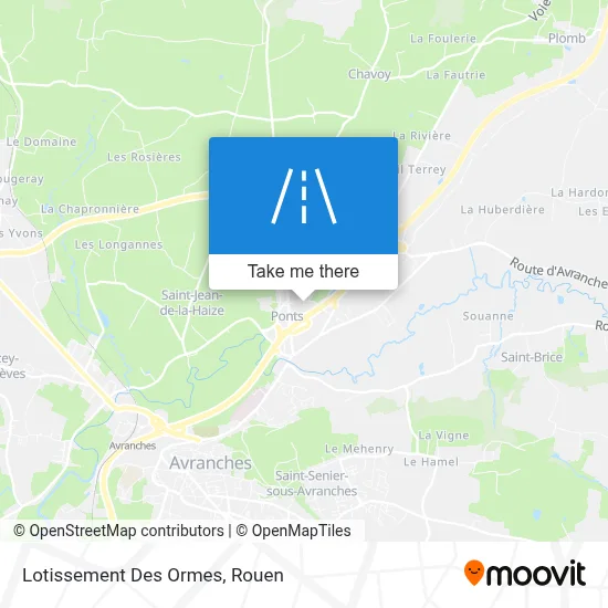 Lotissement Des Ormes map