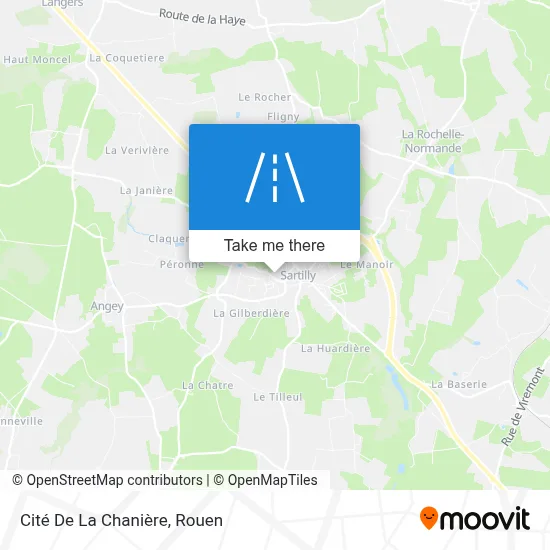 Cité De La Chanière map