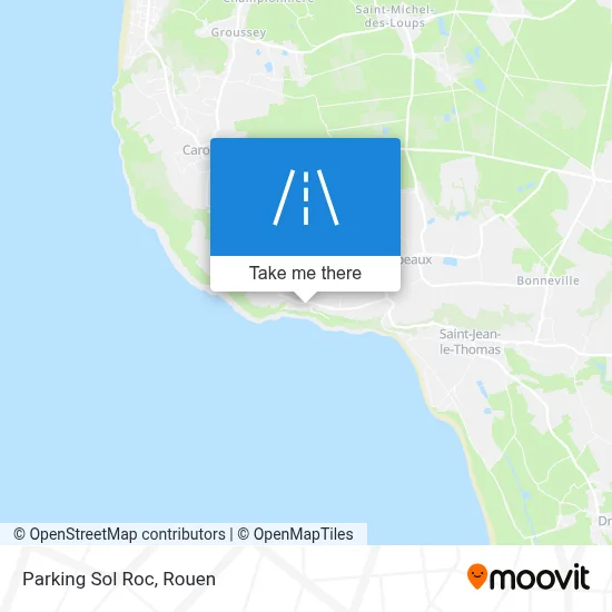 Parking Sol Roc map