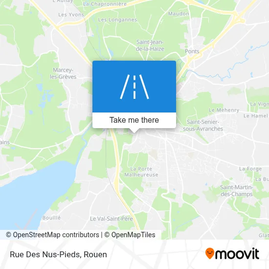 Rue Des Nus-Pieds map