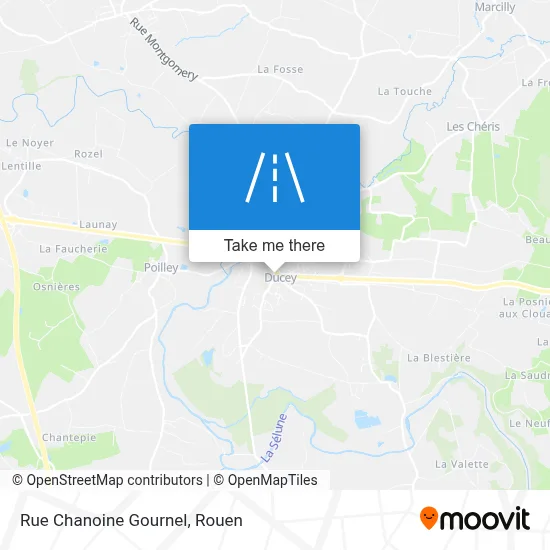 Rue Chanoine Gournel map