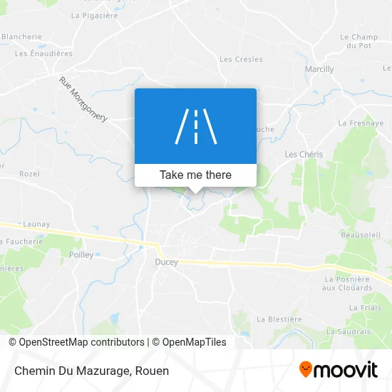 Chemin Du Mazurage map