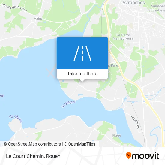 Le Court Chemin map