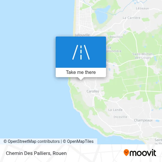 Chemin Des Palliers map