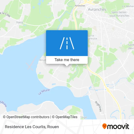 Residence Les Courlis map