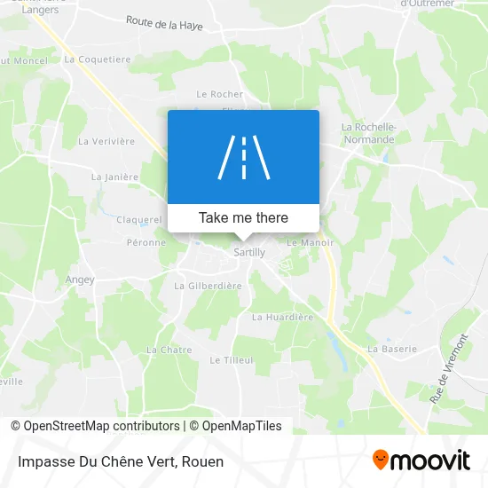 Impasse Du Chêne Vert map