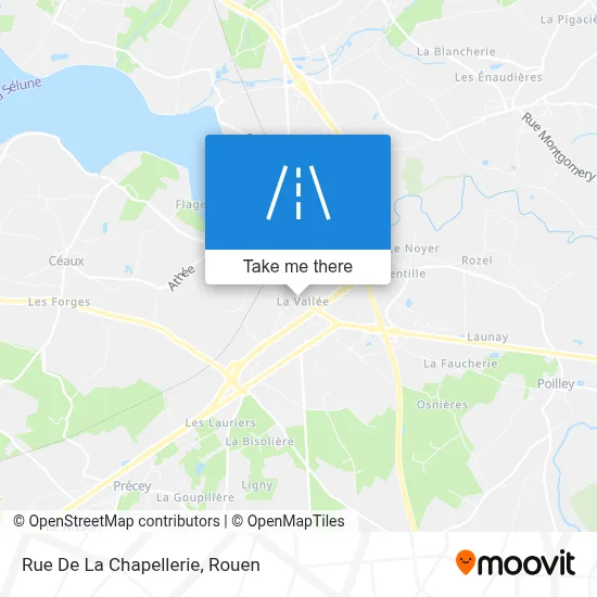 Rue De La Chapellerie map