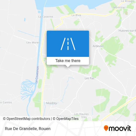 Rue De Grandelle map