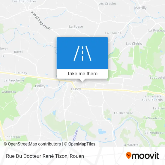 Rue Du Docteur René Tizon map