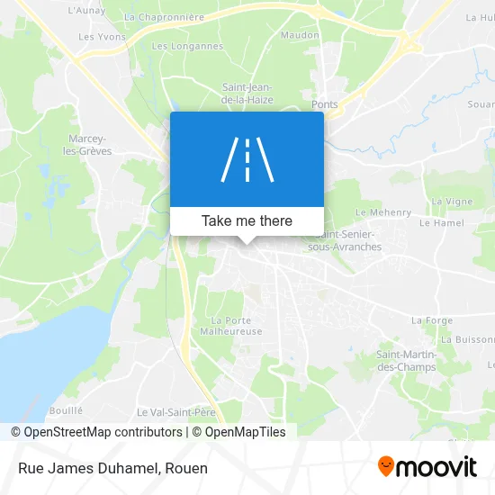 Rue James Duhamel map