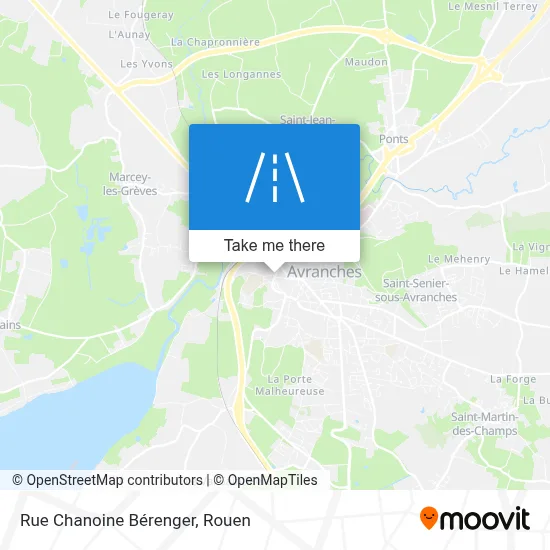 Rue Chanoine Bérenger map