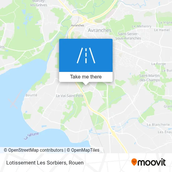 Lotissement Les Sorbiers map