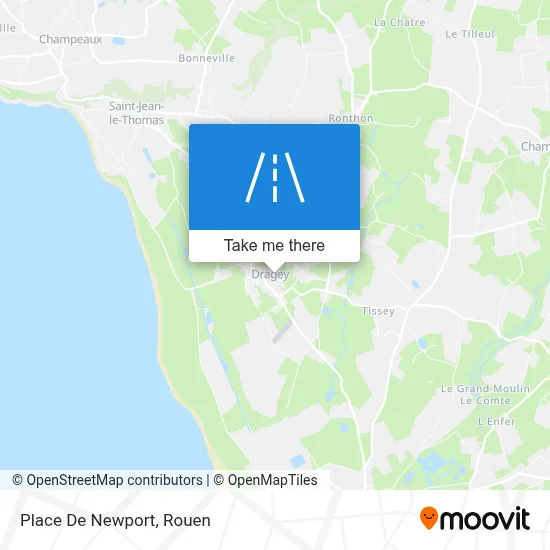Place De Newport map