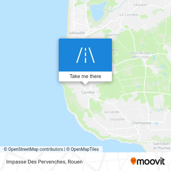 Impasse Des Pervenches map