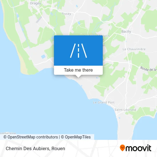 Chemin Des Aubiers map
