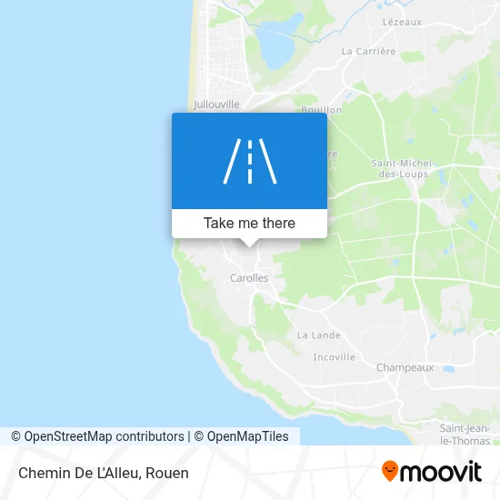 Chemin De L'Alleu map