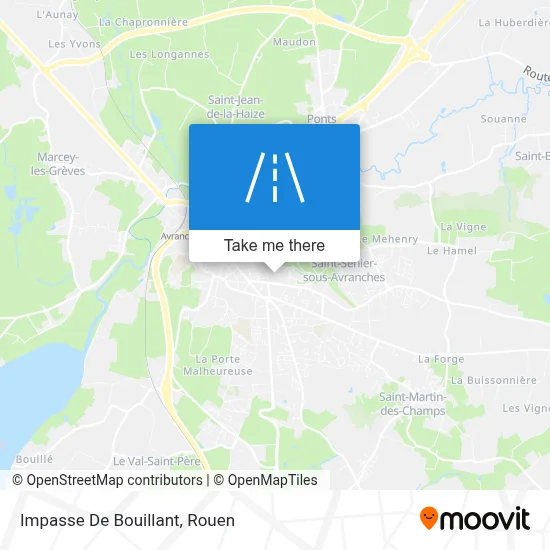 Impasse De Bouillant map