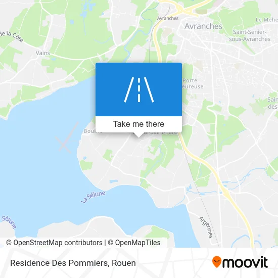 Residence Des Pommiers map