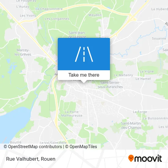 Rue Valhubert map