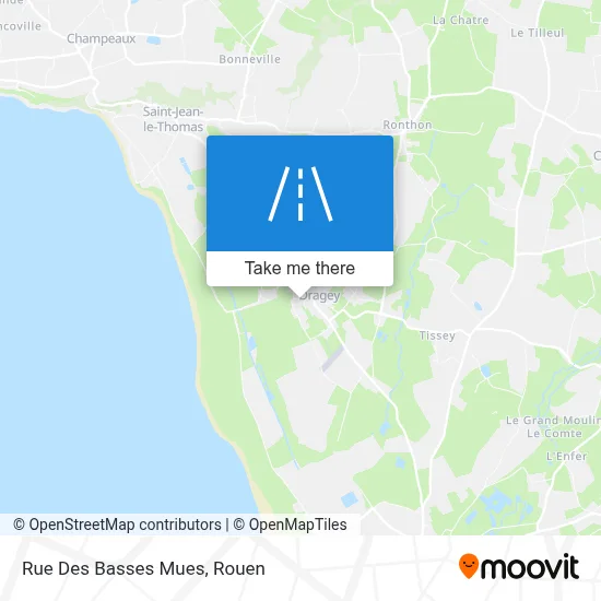 Rue Des Basses Mues map