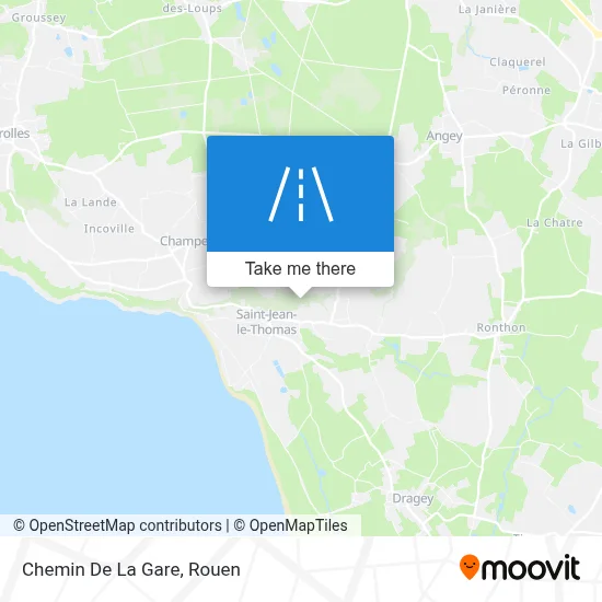 Chemin De La Gare map