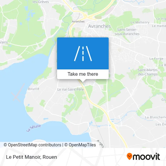Le Petit Manoir map