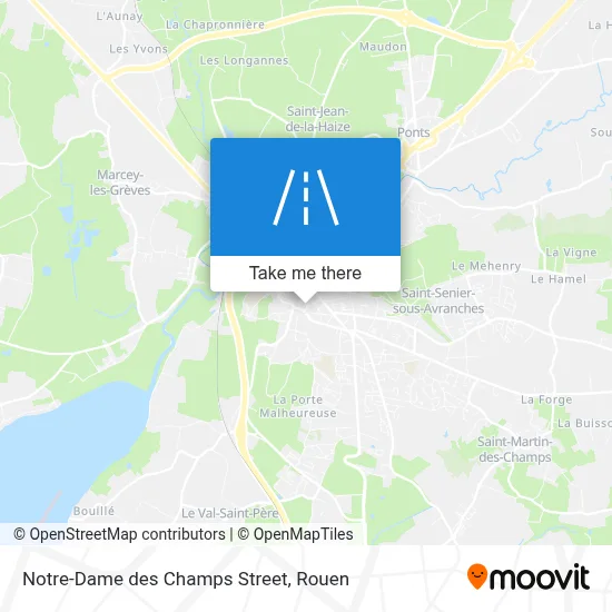 Rue Notre-Dame Des Champs map