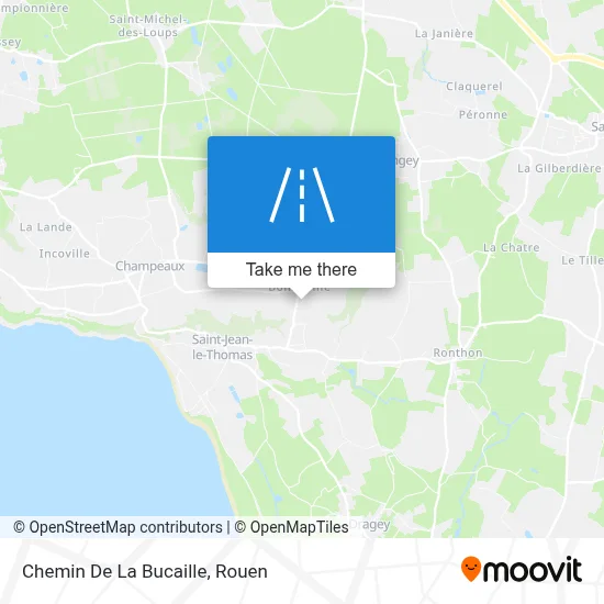 Chemin De La Bucaille map