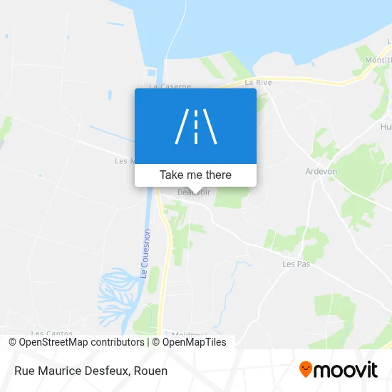 Rue Maurice Desfeux map