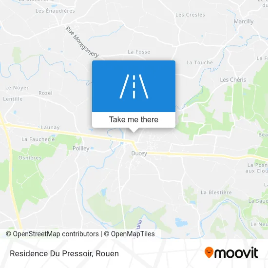 Residence Du Pressoir map