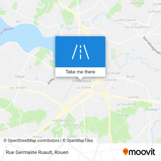 Rue Germaine Ruault map