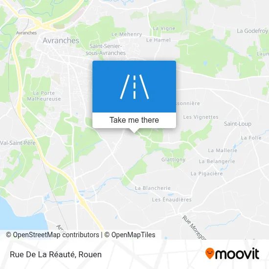 Rue De La Réauté map