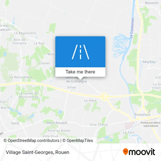 Village Saint-Georges map