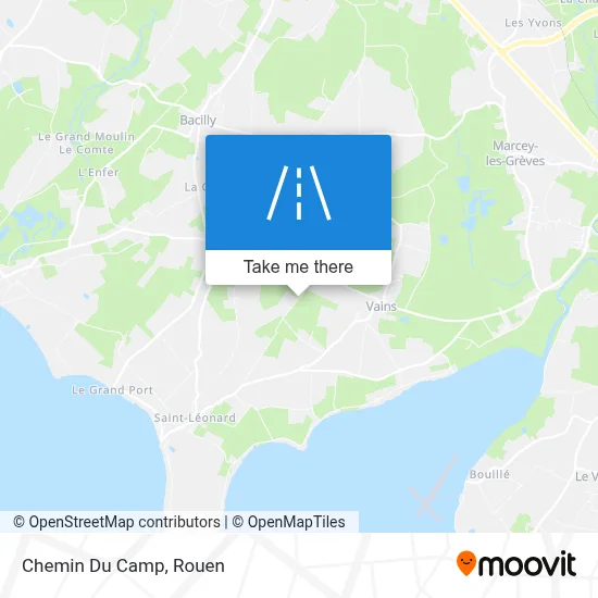 Chemin Du Camp map