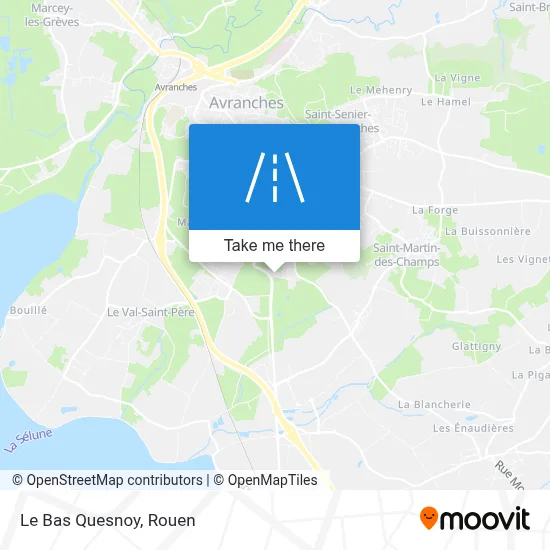 Le Bas Quesnoy map