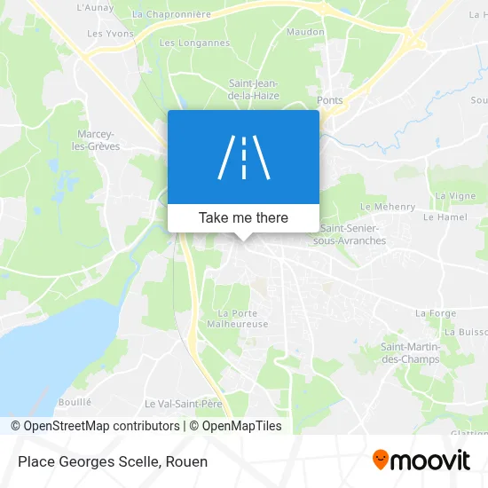 Place Georges Scelle map