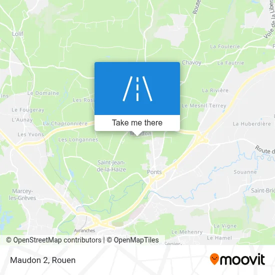 Maudon 2 map